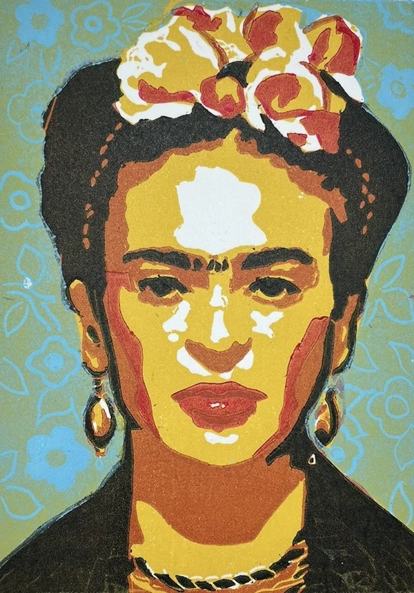 Italo Mapelli, incisioni: Frida Kahlo